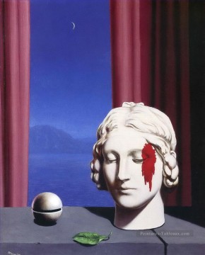 mémoire 1948 Rene Magritte Peinture à l'huile